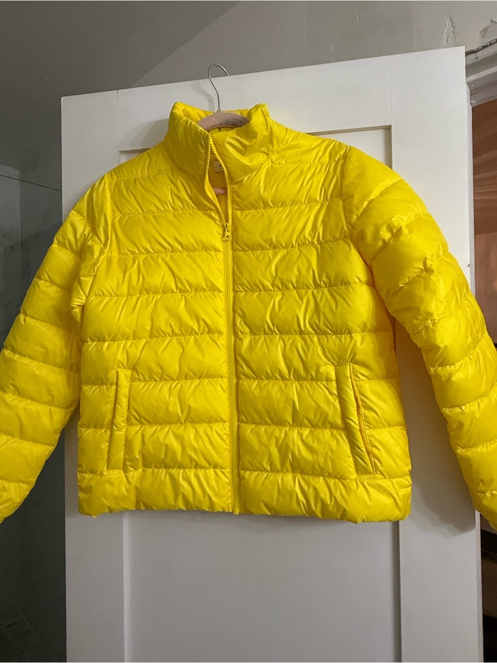 Nordstrom Lightweight Puffer Jacket - Bright Yellow